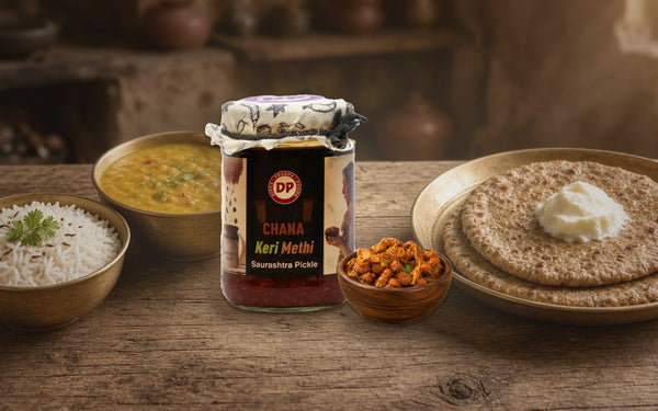 chana methi pickle: Gujarati Homemade Achar Guide - Focus Keyword: Pickle Pairings