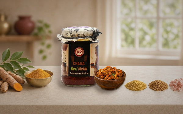 chana pickle: Gujarati Homemade Achar Guide - Focus Keyword: Health & Spices