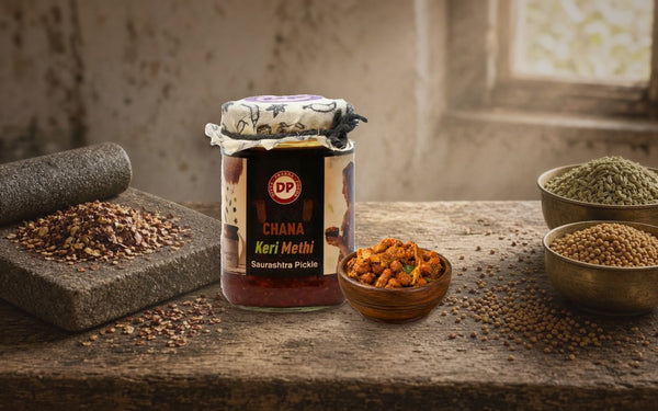 hand made chana methi papad Homemade Achar - Focus Keyword: Pickle Pairings