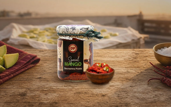 Authentic Mango Pickle from Divyaprabha Foods - Focus Keyword: Health & Spices