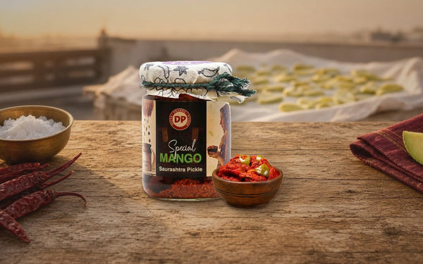 Mango Pickle — Traditional Kathiyawadi Pickle - Focus Keyword: Health & Spices