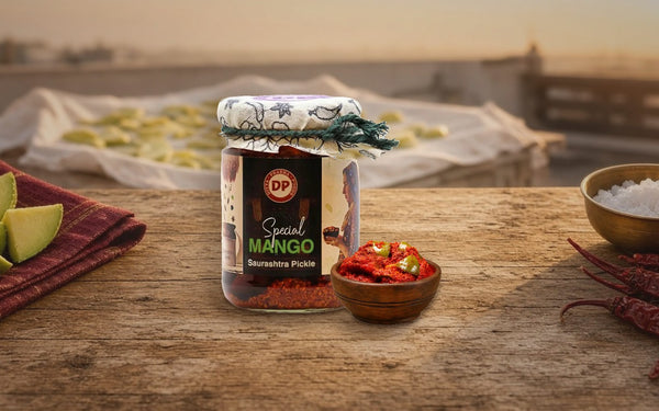 Mango Pickle — Traditional Kathiyawadi Pickle - Focus Keyword: Health & Spices
