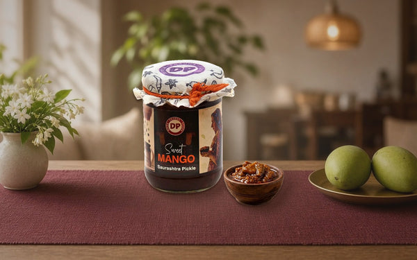 sweet mango Chutney: Gujarati Homemade Achar Guide - Focus Keyword: Health & Spices