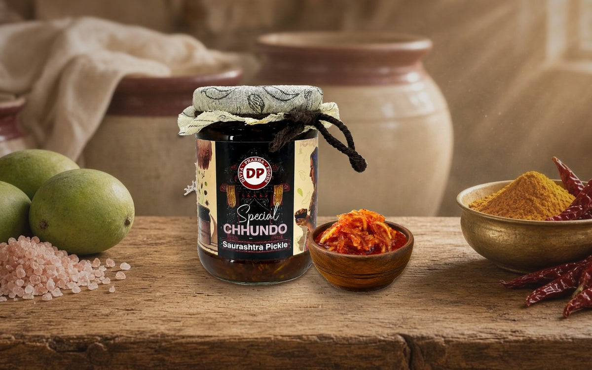 Sweet Mango Chutney vs Gujarati Chhundo Relish Comparison - Focus Keyword: Pickle Pairings