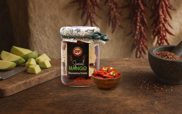Tasty Mango Pickle: Gujarati Homemade Achar Guide - Focus Keyword: Health & Spices