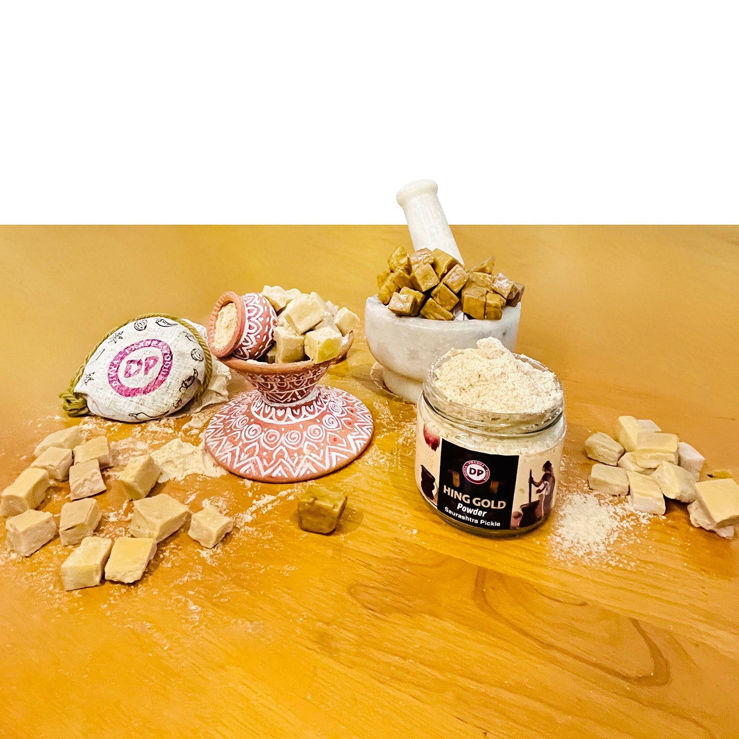 Hing Powder (Gold Quality) | No Artificial Colours Or Preservatives | 100% Organic