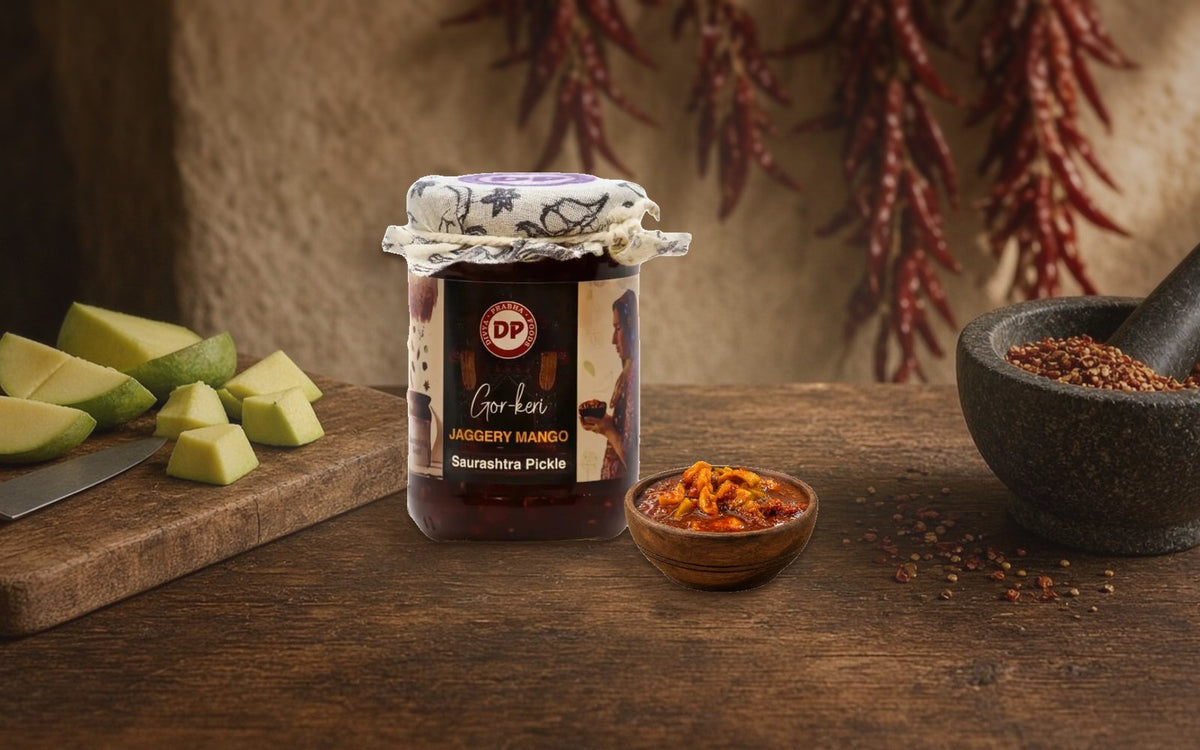Jaggery Gor Keri Achar Online: Sweet Gujarati Pickle - Focus Keyword: Artisanal Craft