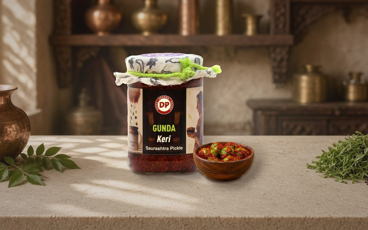 Buy lasode aur aam ka achar | Saurashtra Achar Guide - Focus Keyword: Artisanal Craft