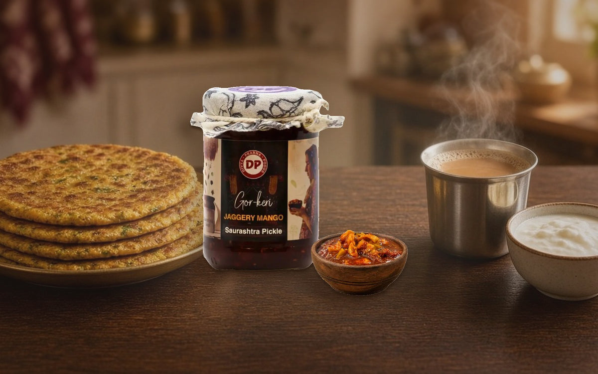 mango chutney jaggery: Gujarati Homemade Achar Guide - Focus Keyword: Pickle Pairings