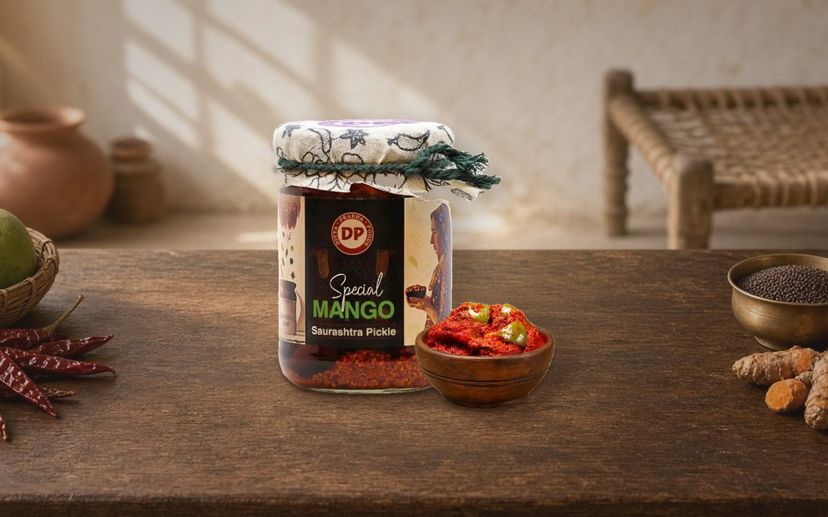 Mango Pickle — Traditional Kathiyawadi Pickle - Focus Keyword: Health & Spices