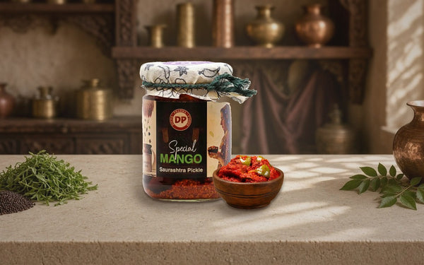 Mango Pickles Homemade Maharashtra: Gujarati Homemade - Focus Keyword: Health & Spices