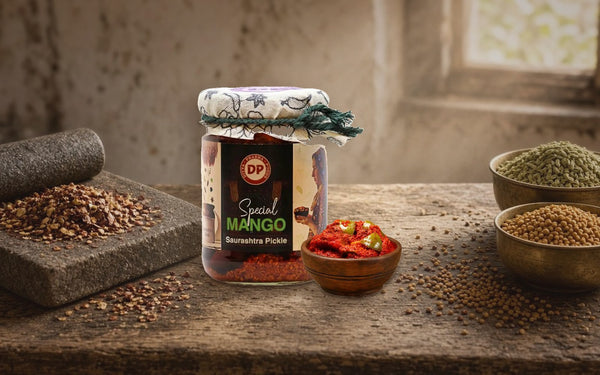 Pairing Spicy Mango Pickle with South Indian Curd Rice - Focus Keyword: Pickle Pairings