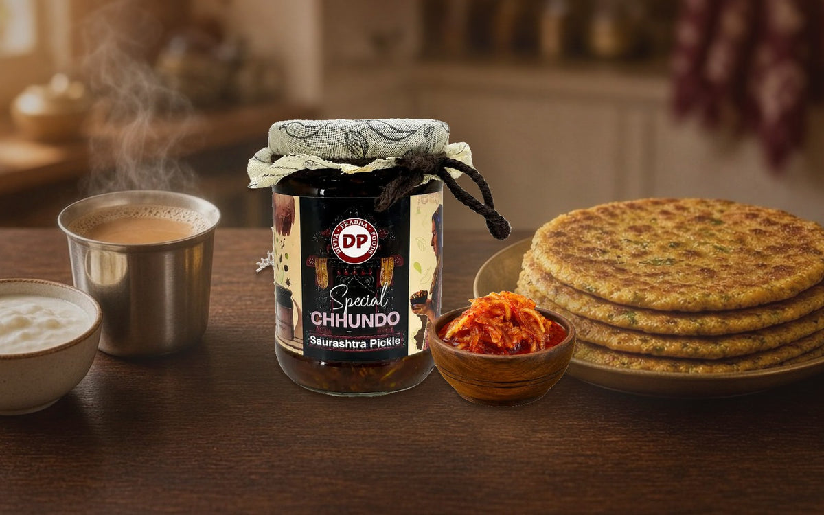 Sun Cured Chhundo Pickle Online: Authentic Mango Relish - Focus Keyword: Artisanal Craft