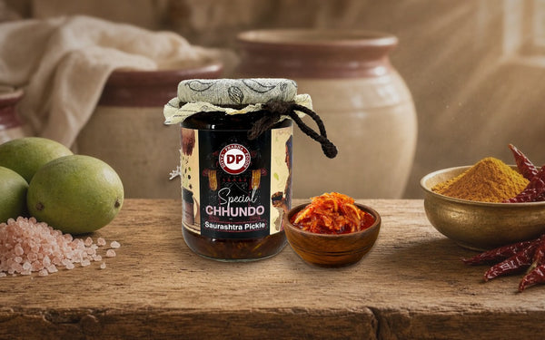 Sweet Mango Chutney vs Gujarati Chhundo Relish Comparison - Focus Keyword: Pickle Pairings