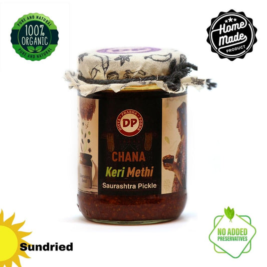 Saurashtra Special Chana Keri Methi Pickle – Authentic Homemade Gujarati Achar