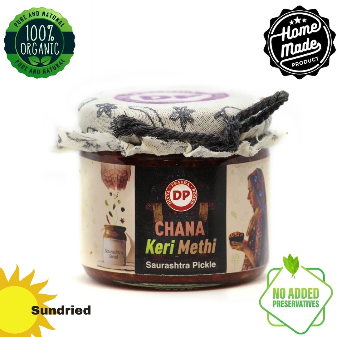 Saurashtra Special Chana Keri Methi Pickle – Authentic Homemade Gujarati Achar