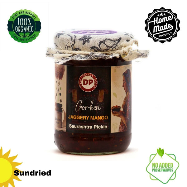 Gor Keri Pickle | Jaggery Mango Achar | Gujarati Sweet Achaar | Homemade No Preservatives | Divyaprabha Foods