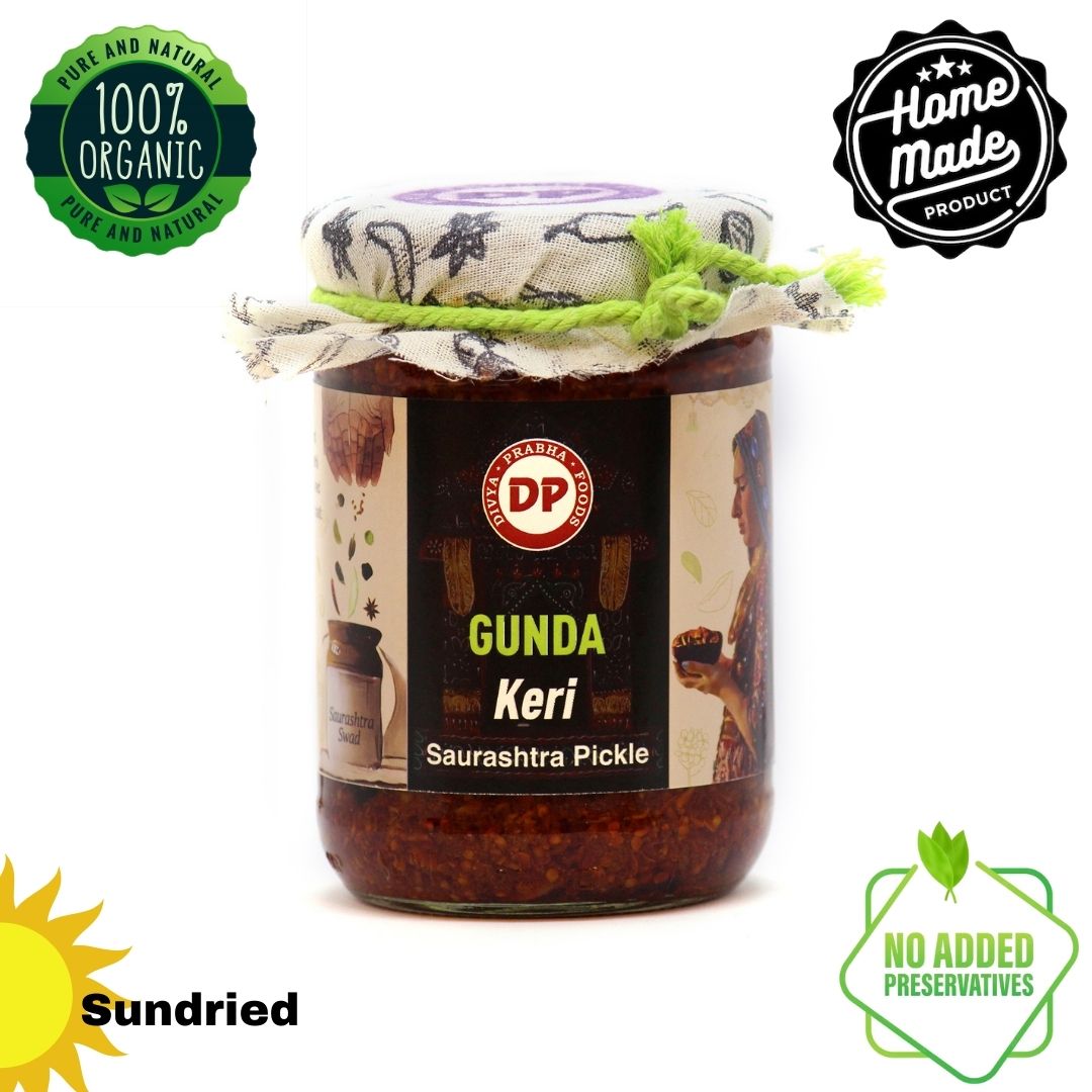 Gunda Keri Pickle | Lasode Ka Achar | Authentic Gujarati Homemade Achaar | Divyaprabha Foods