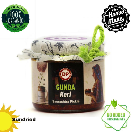 Saurashtra Special Gunda Keri Pickle | Gujarati lasode ka Achaar