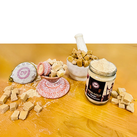Hing Powder (Gold Quality) | No Artificial Colours Or Preservatives | 100% Organic