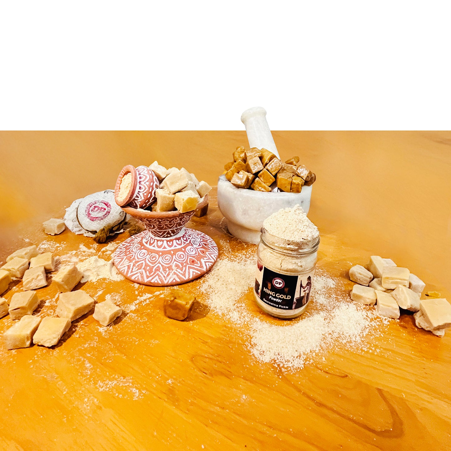 Hing Powder (Gold Quality) | No Artificial Colours Or Preservatives | 100% Organic